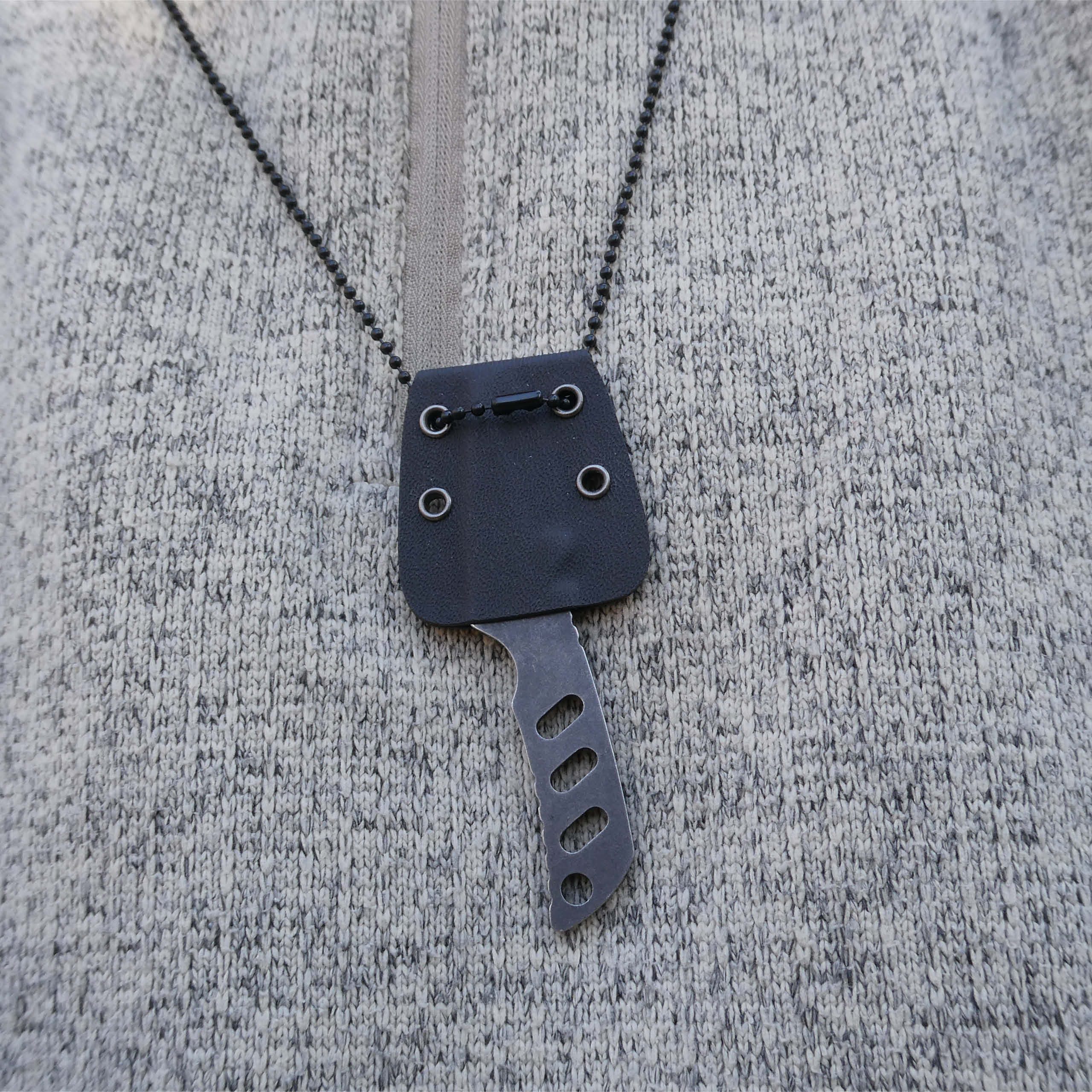 Neck Knife stone wash