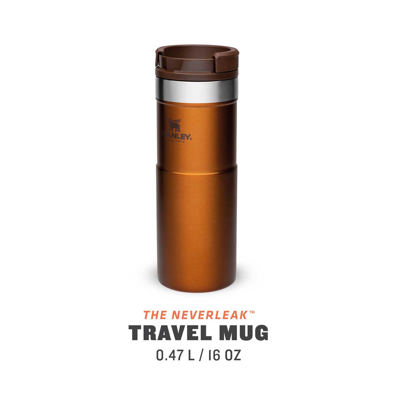 THE NEVERLEAK TRAVEL MUG 0,473 l