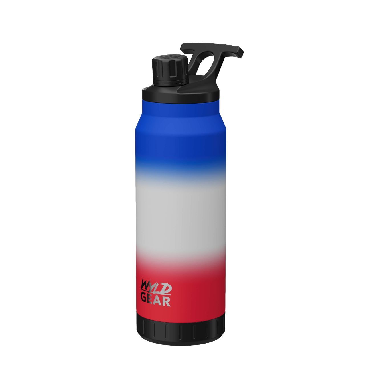 MAG FLASK 34 OZ (1005 ml), red/white/blue