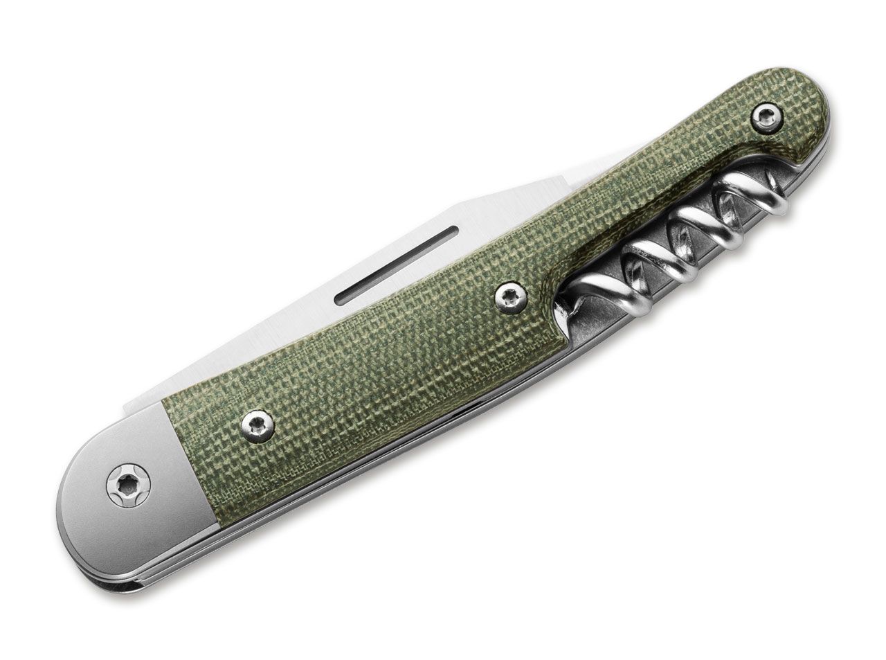 Jack Three Micarta Green