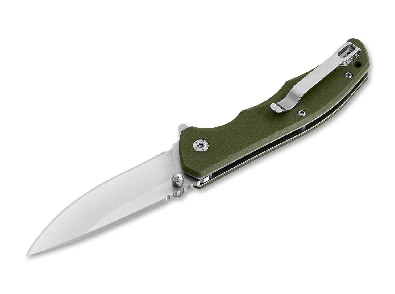 Sport Knife Droppoint G10 Green