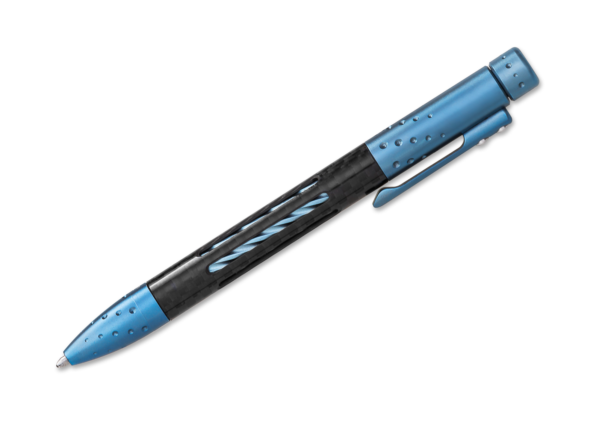 Nyala Pen Carbon Matte Blue