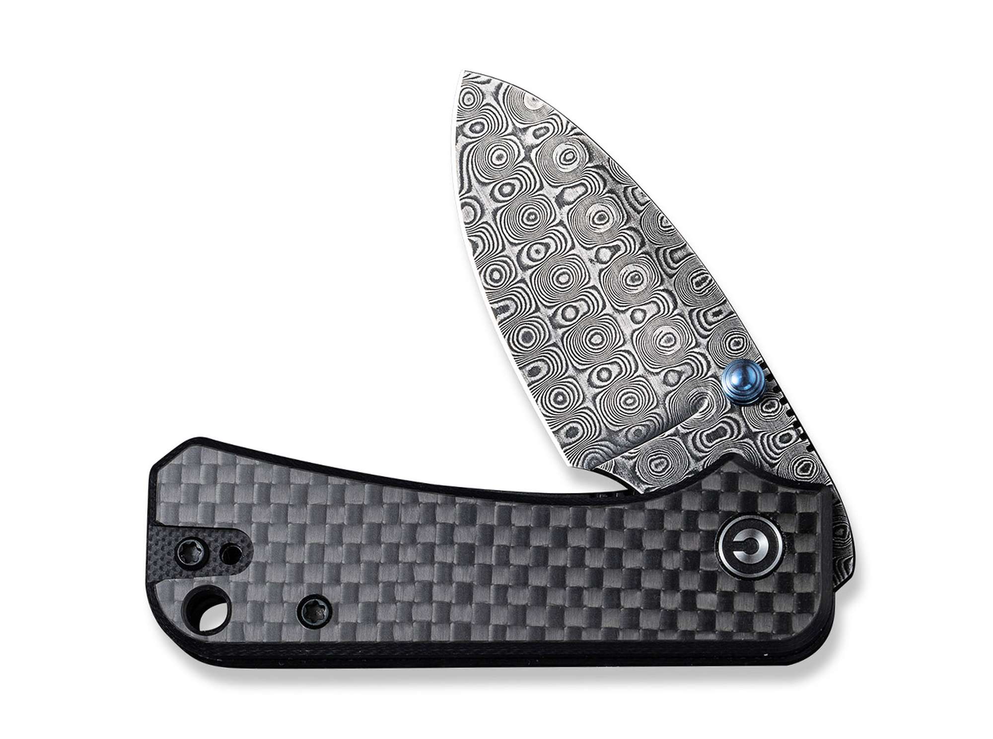 Baby Banter G10 CF Black Damascus