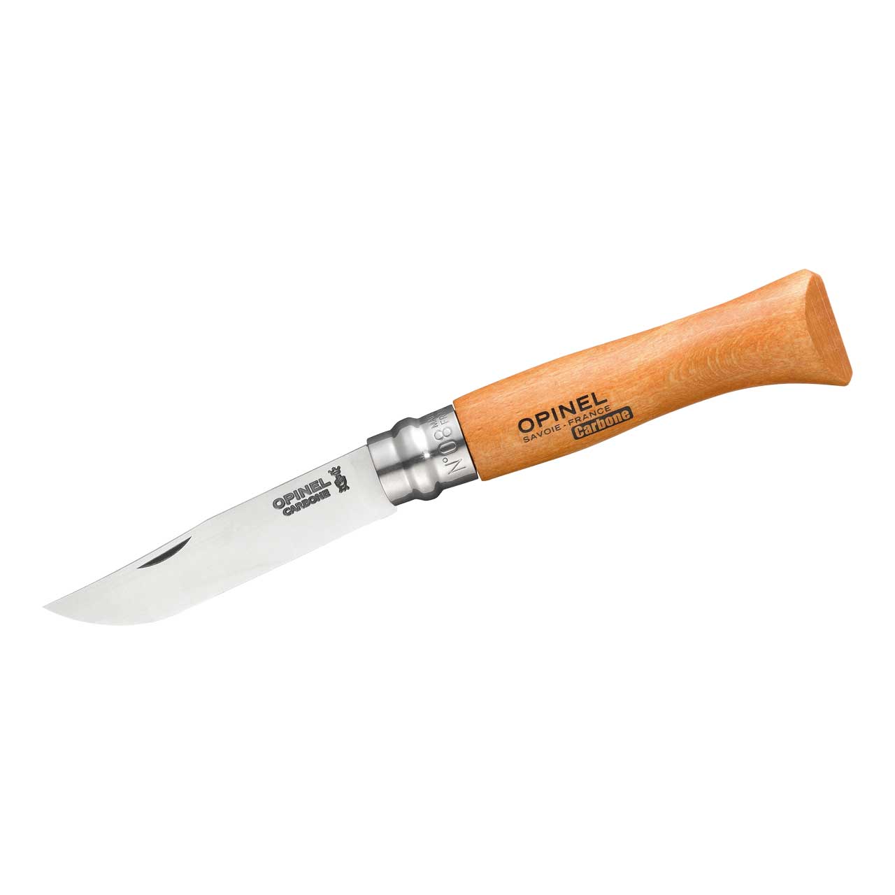 Taschenmesser No 08, Buche, Carbon