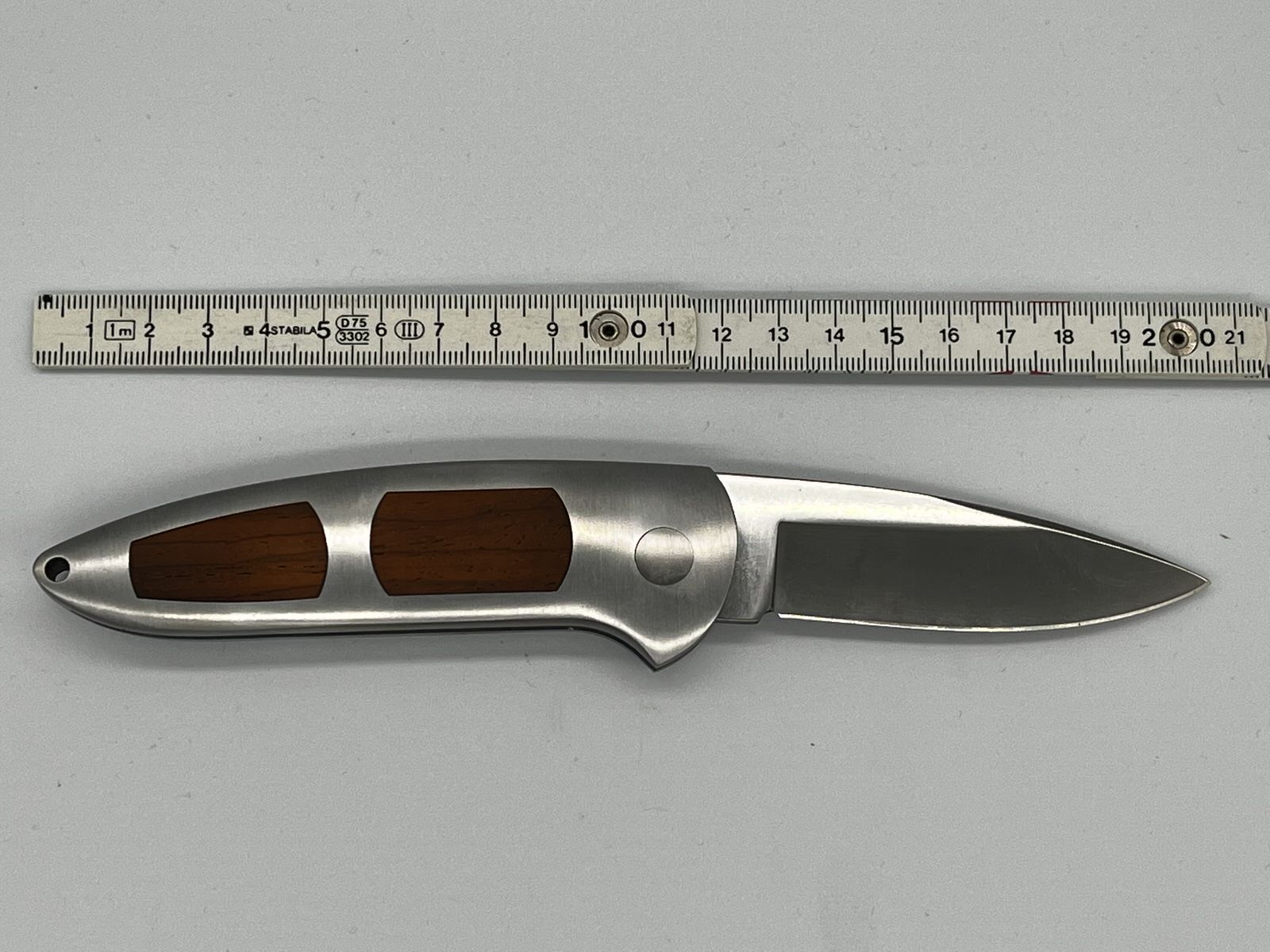 Springmesser Speedlock I Cocobolo Einlagen