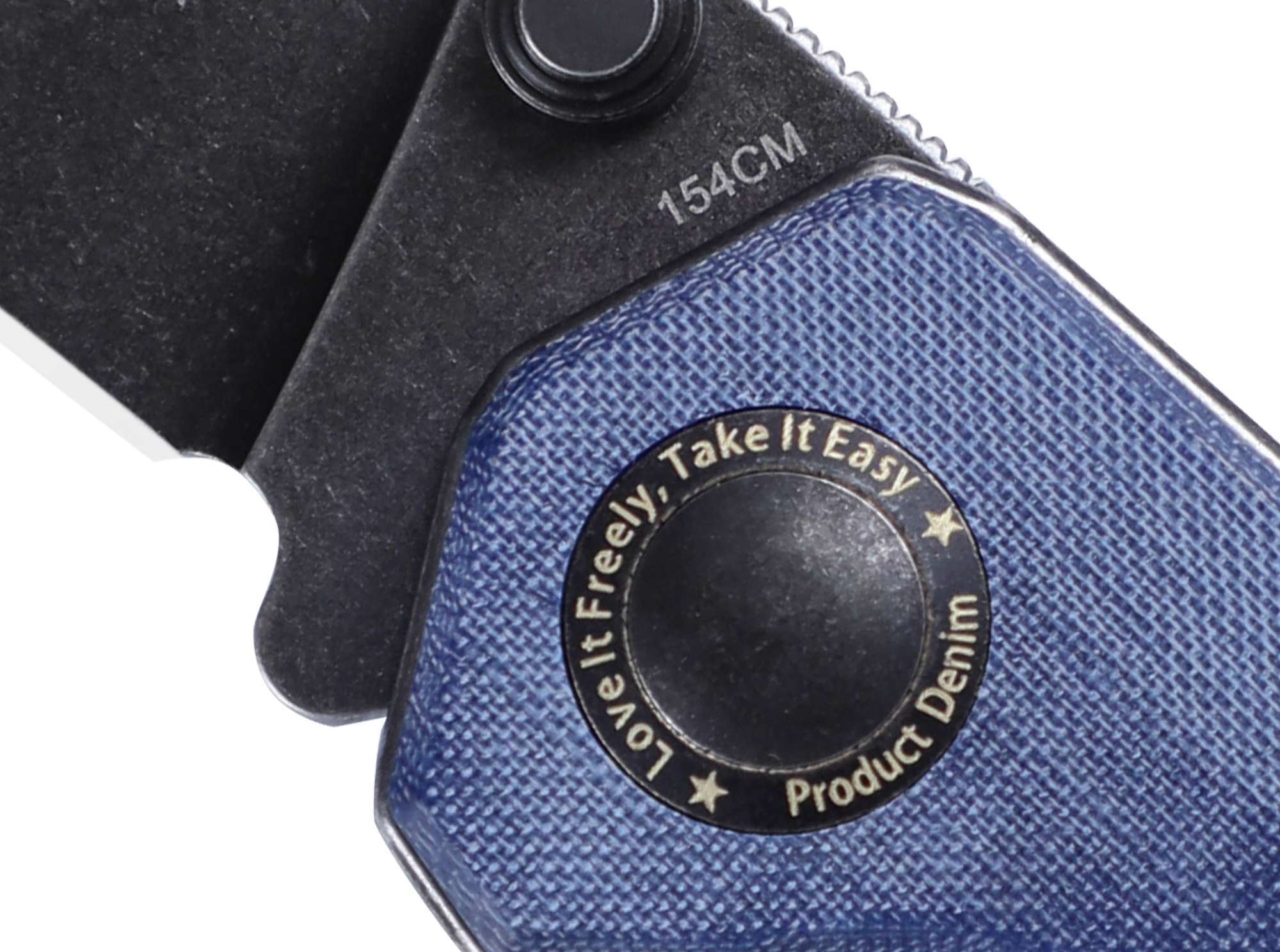 Begleiter Blue Denim Micarta