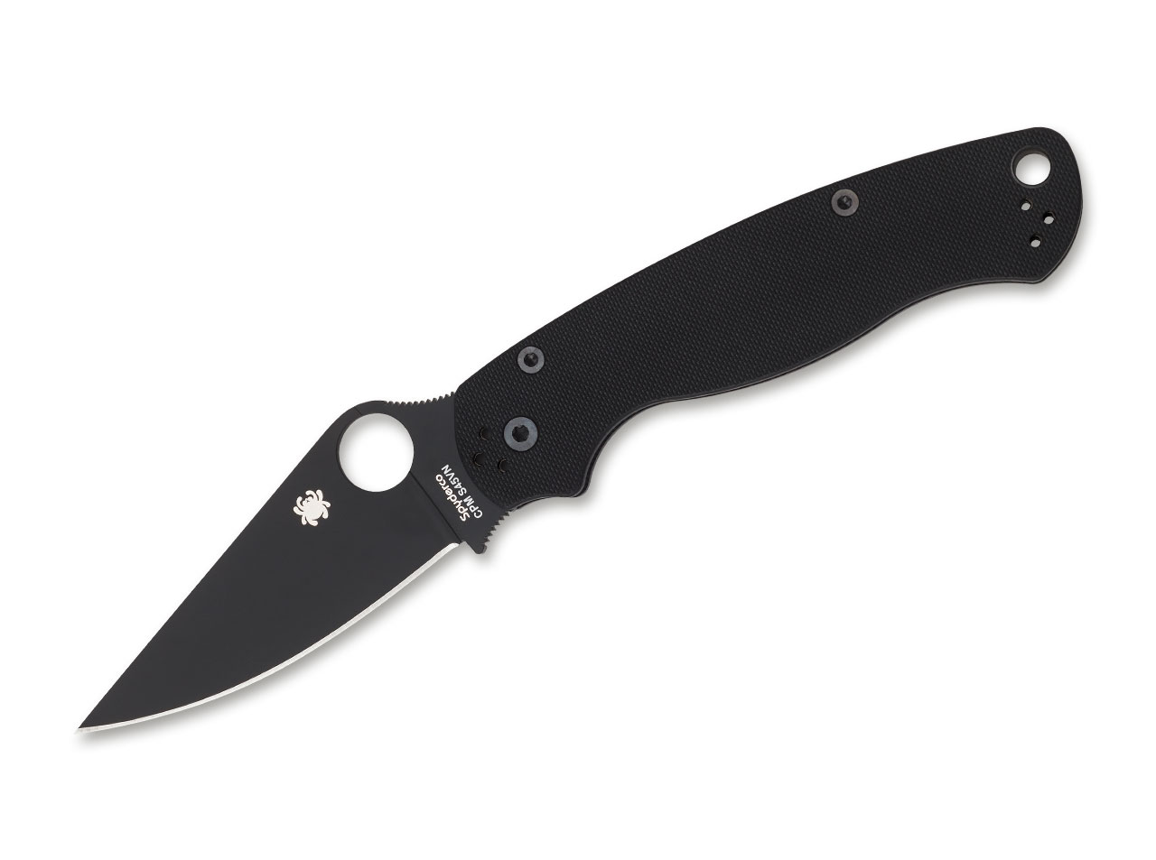 Para-Military 2 Black G10 Plain