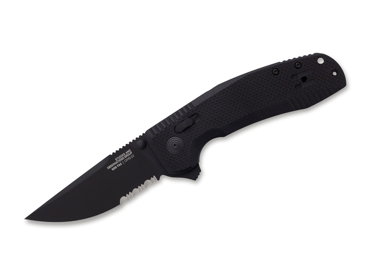 SOG-TAC XR Blackout Serrated
