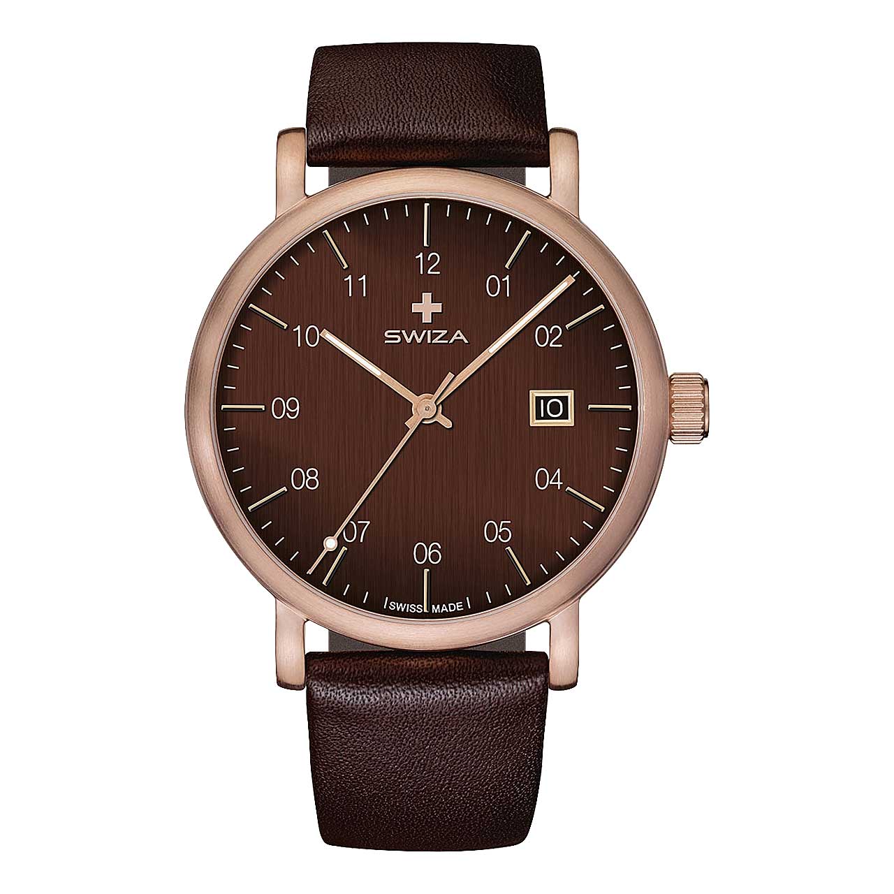 Armbanduhr ALZA BROWN