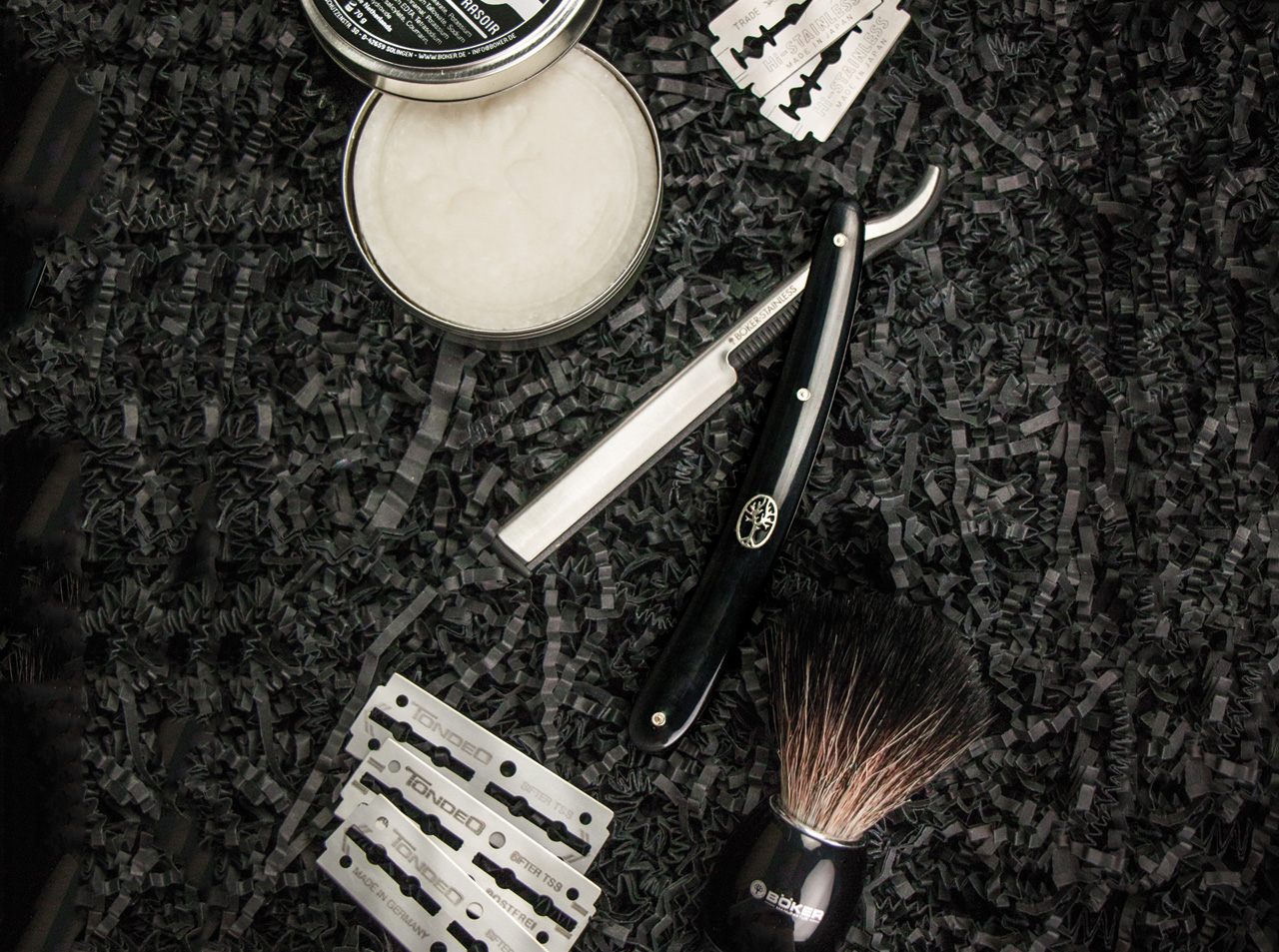 Geschenkset Barberette Black