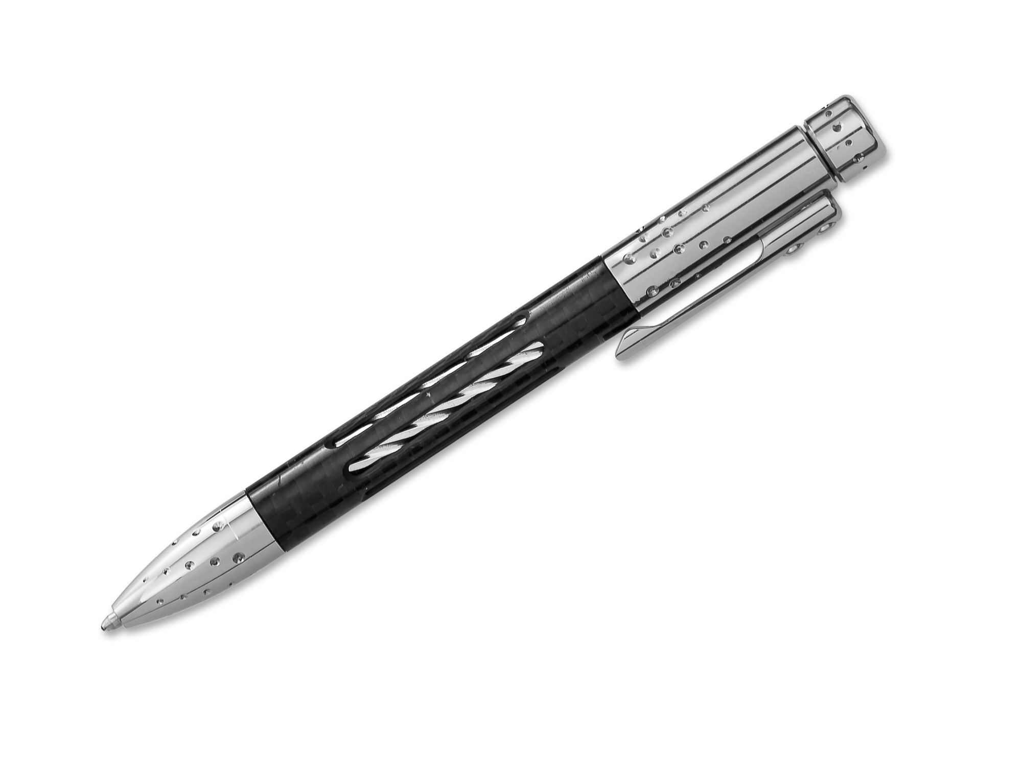 Nyala Pen Carbon Shiny Grey