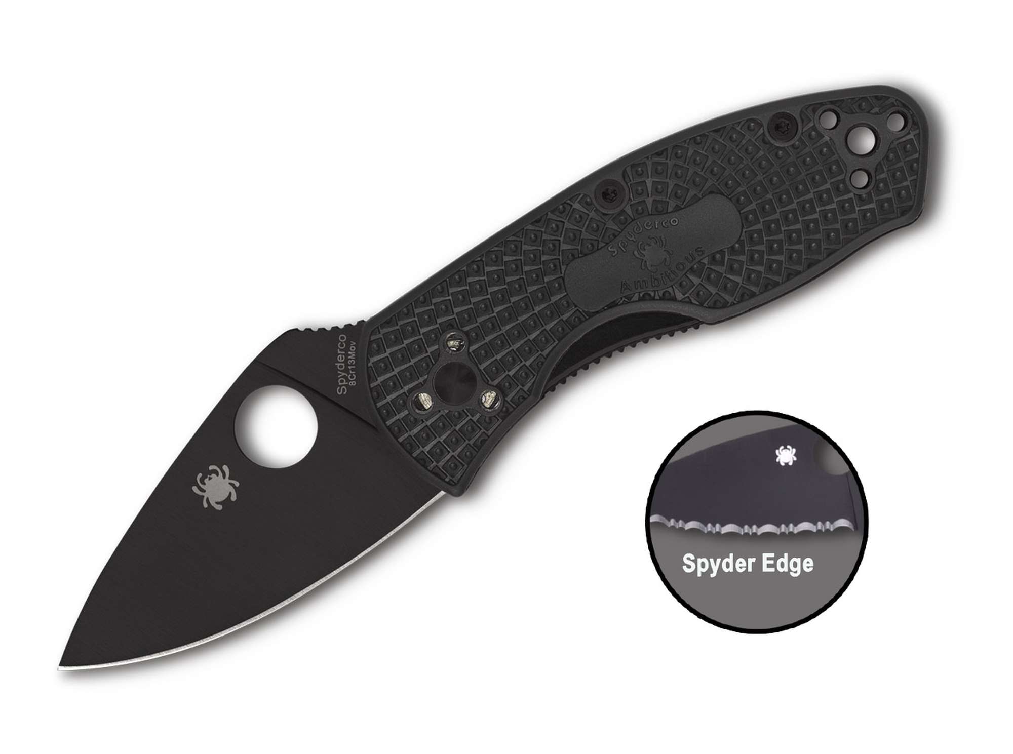 Ambitious Lightweight Black Blade SpyderEdge