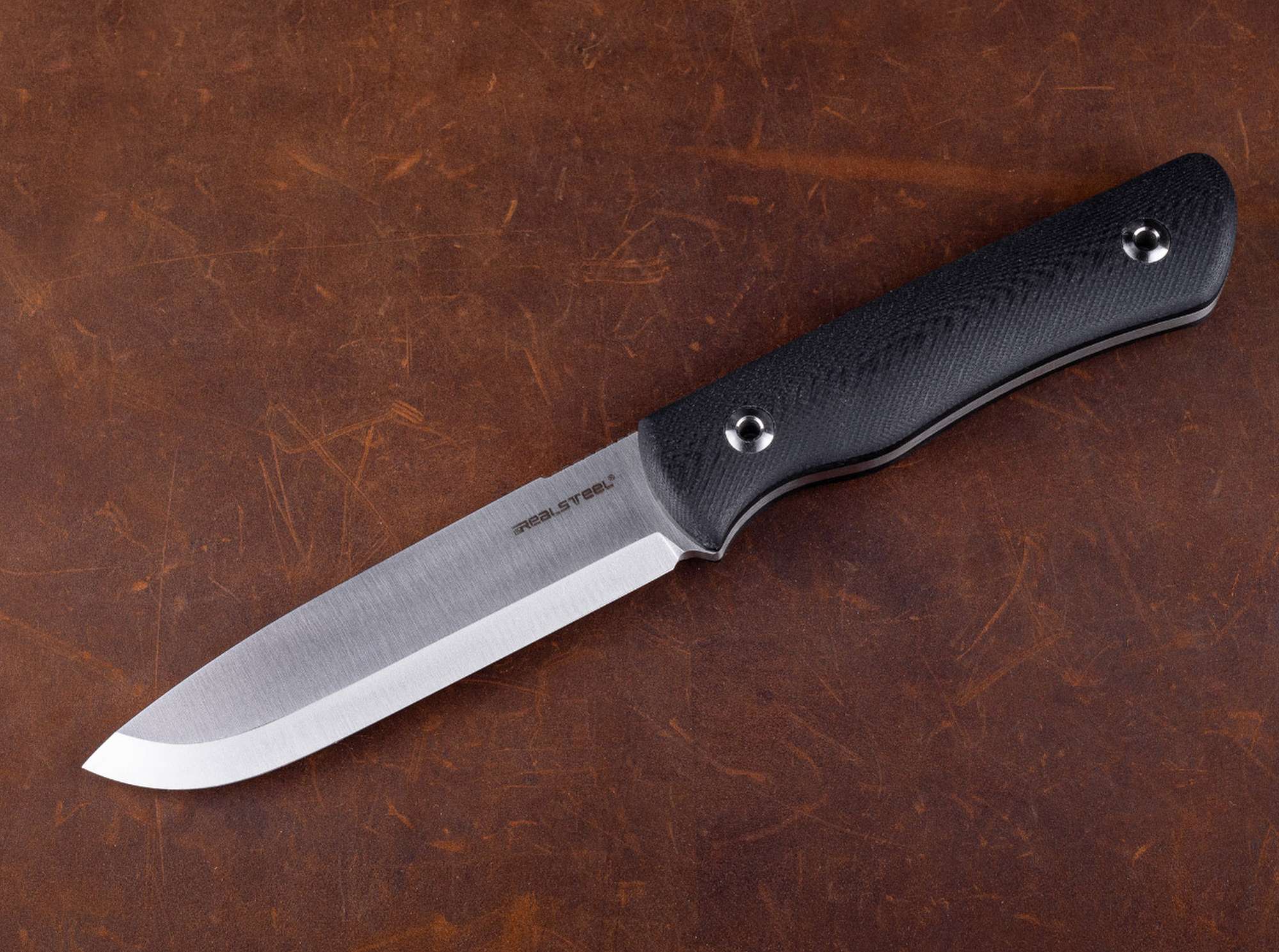 Bushcraft Plus II 14C28N Black G10 Scandi