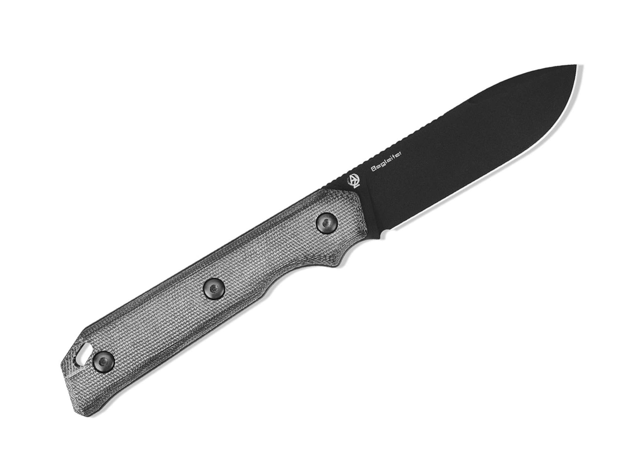 Begleiter D2 Fixed Micarta Black