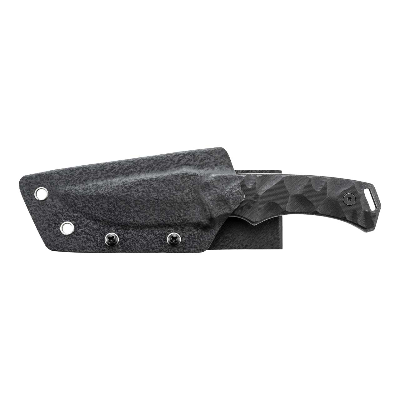 Schrade Outdoormesser, 8Cr13 Stahl, stonewashed, G10 Griff, Kunststoffscheide, Gürtelschlaufe