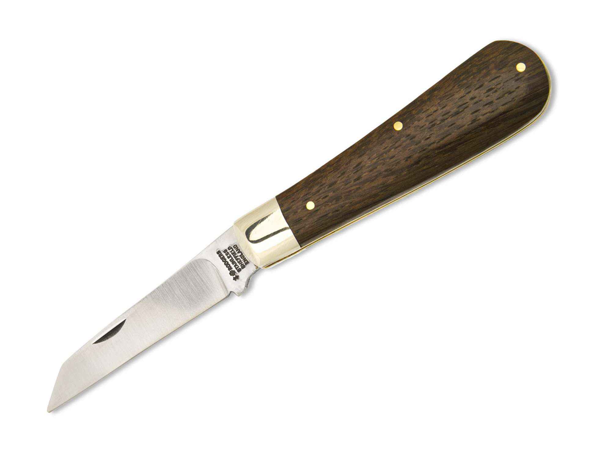 Lambsfoot Pocket Knife Dark Oak