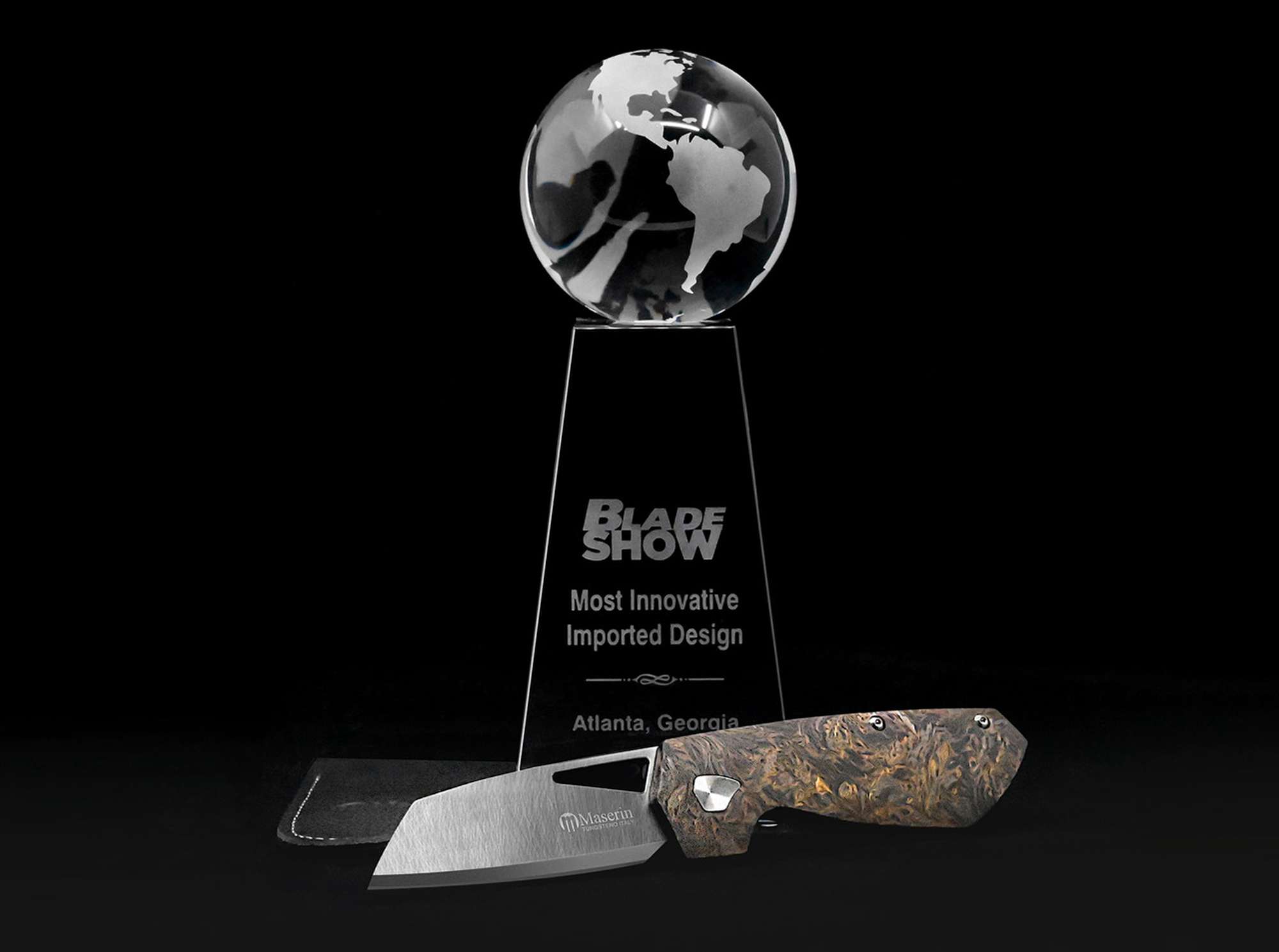 373 Knife Tungsten CF Green