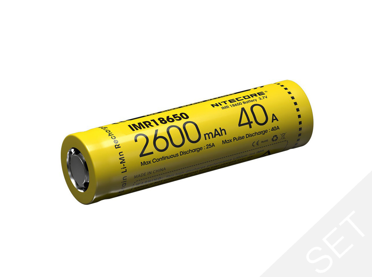 Akku IMR 18650 2600mAh Set Akku IMR 18650 2600mAh Set