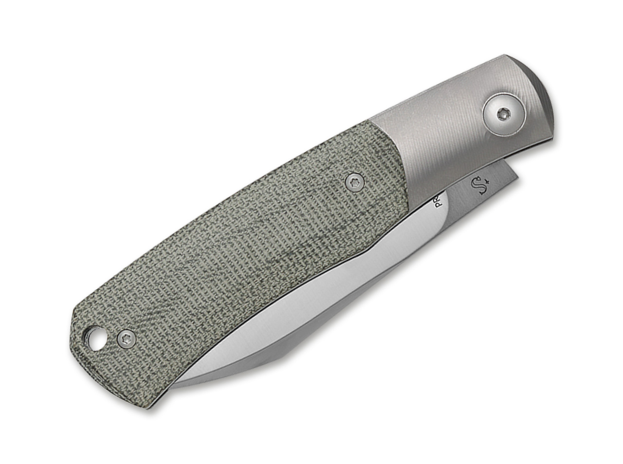 Hug Titanium Micarta Green