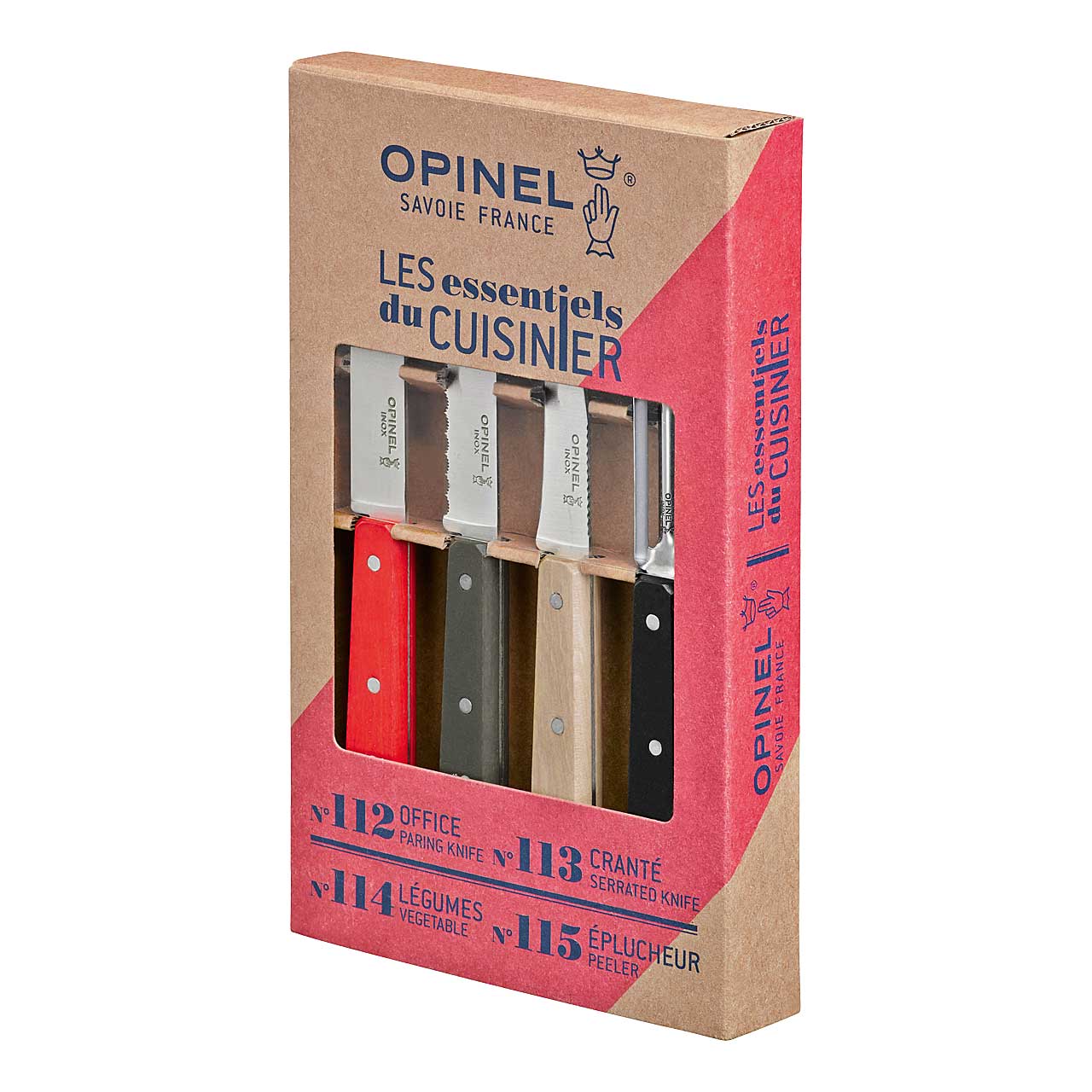 Küchenmesser-Set LES ESSENTIELS Loft, 4-teilig
