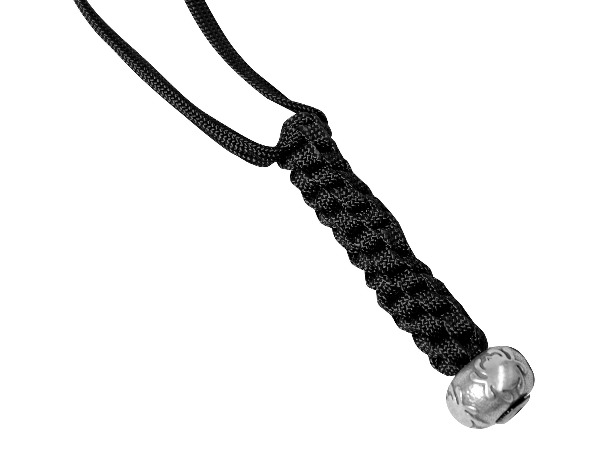 Pewter Bead Lanyard