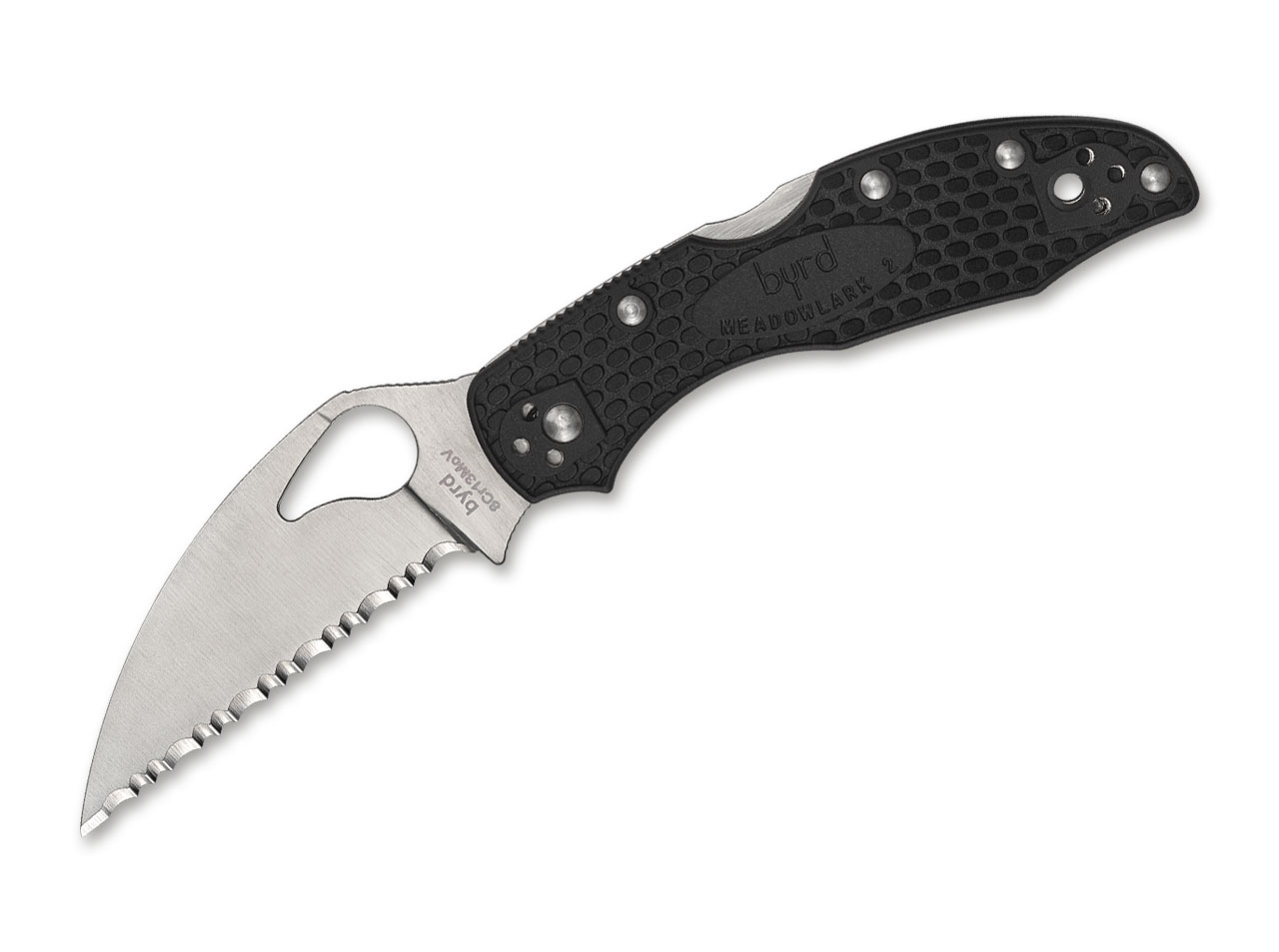 Meadowlark 2 Lightweight Wharncliffe Black SpyderEdge