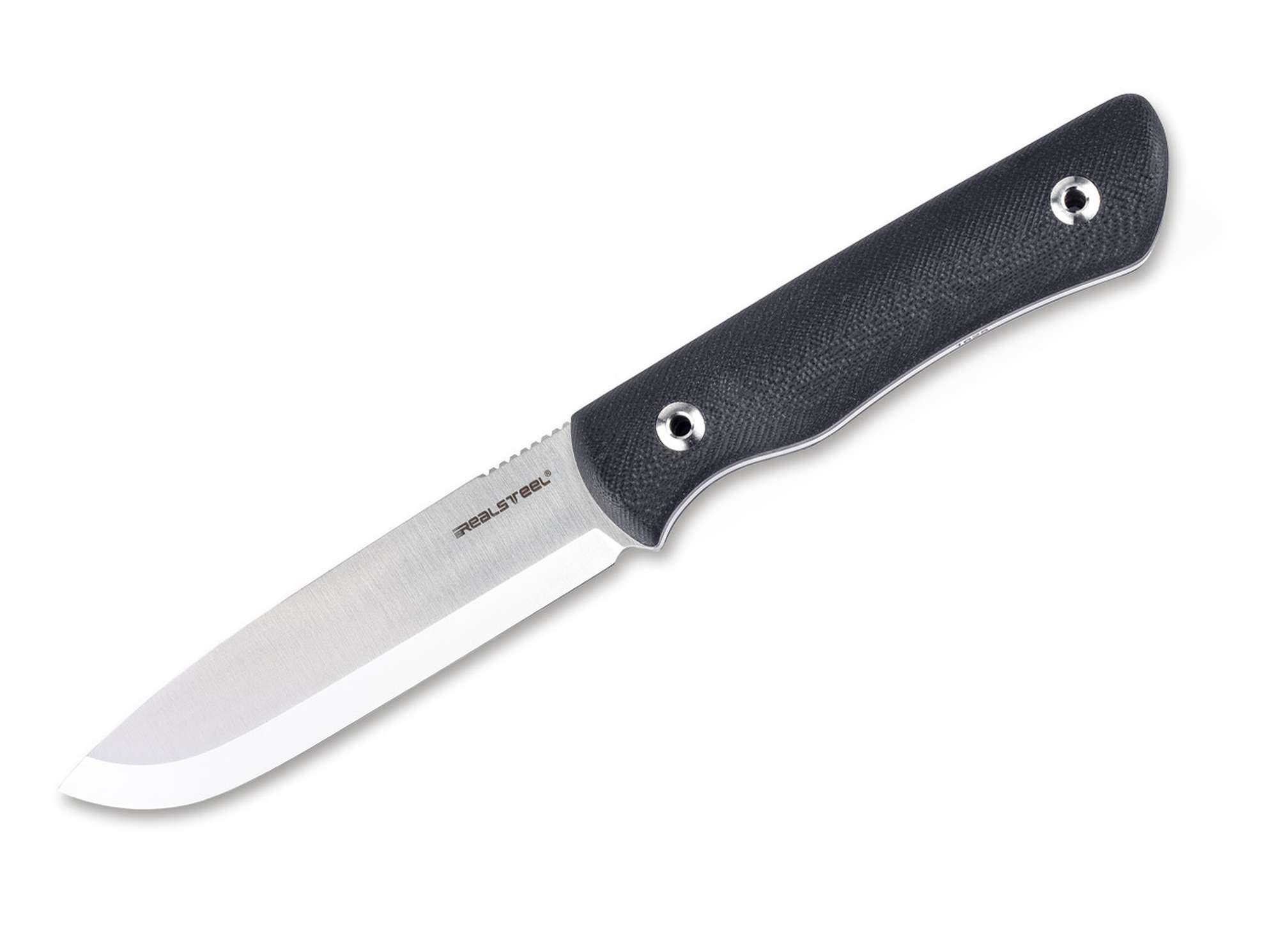 Bushcraft Plus II 14C28N Black G10 Scandi