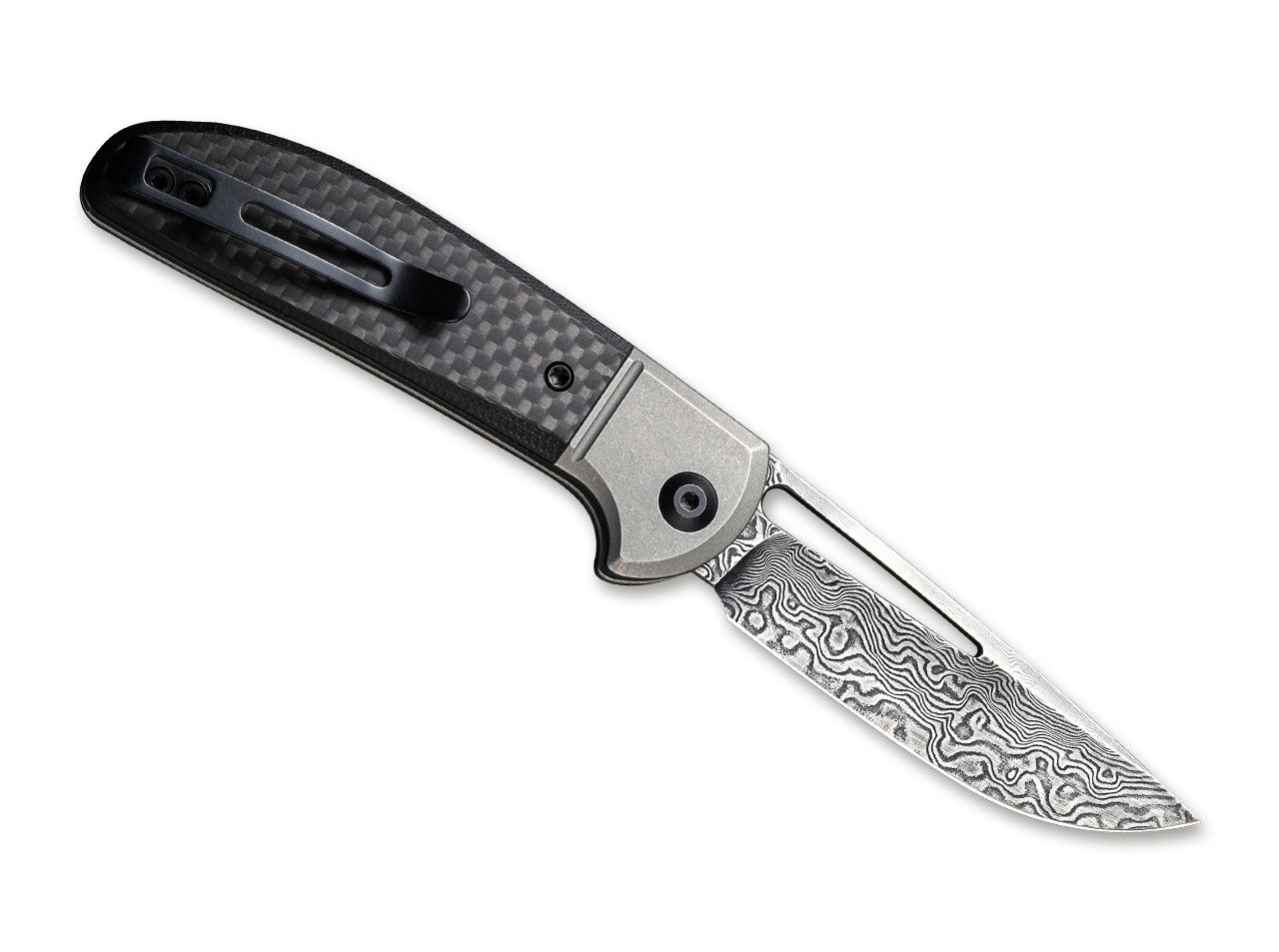 Trailblazer Damascus CF Black