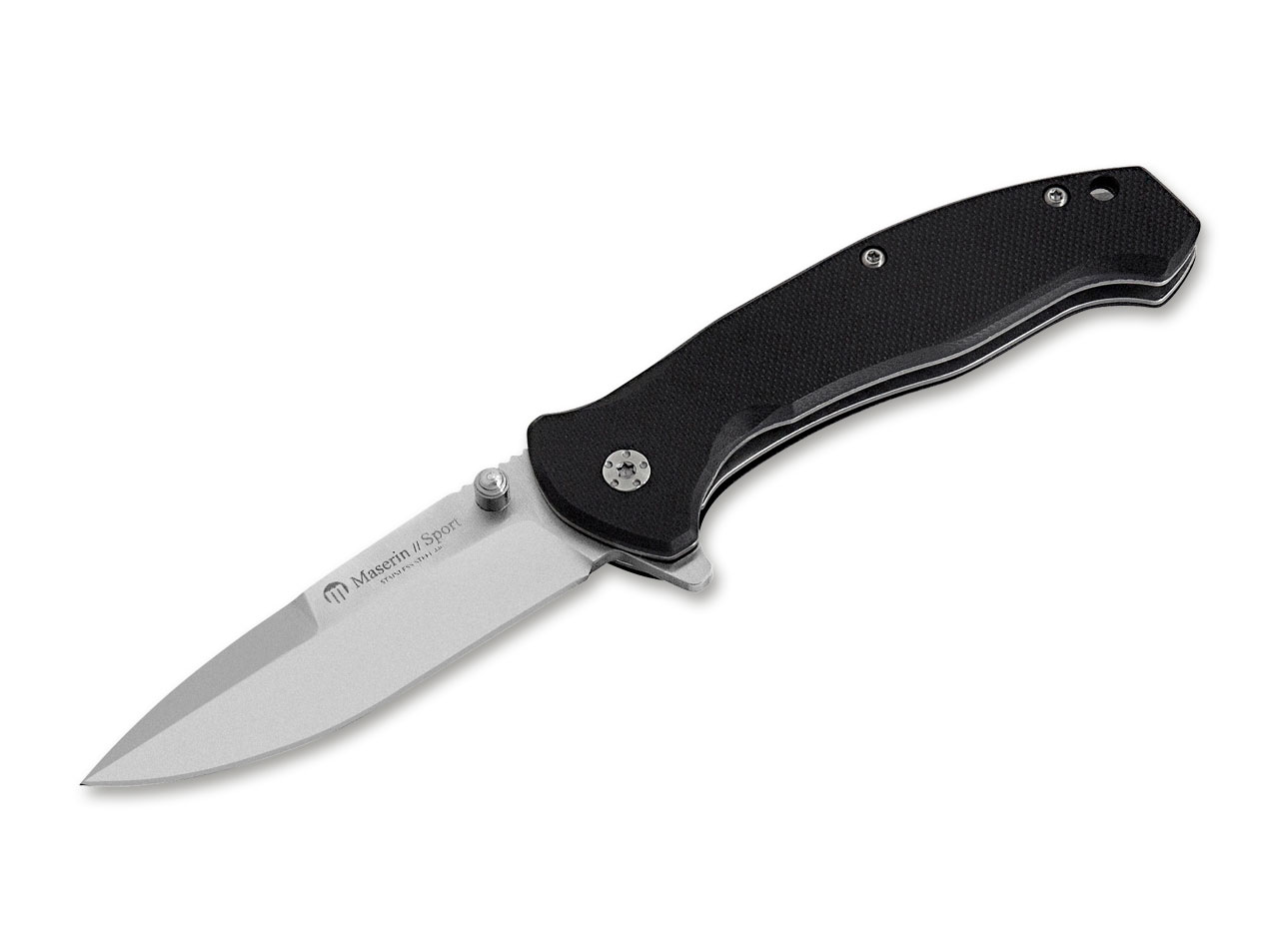 Sport Knife Spearpoint G10 Black