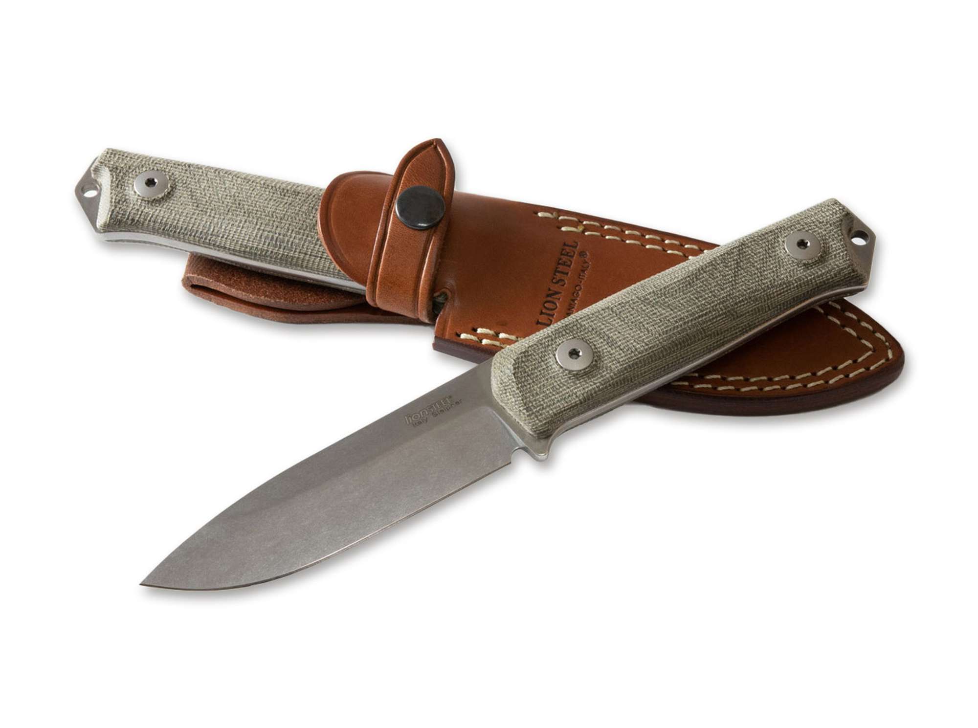 B41 Bushcraft Micarta Green