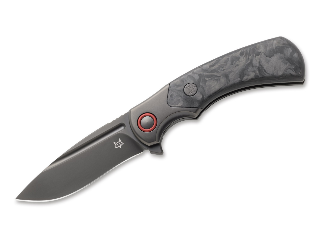 40° Anniversary Knife Marble Carbon Titan Black