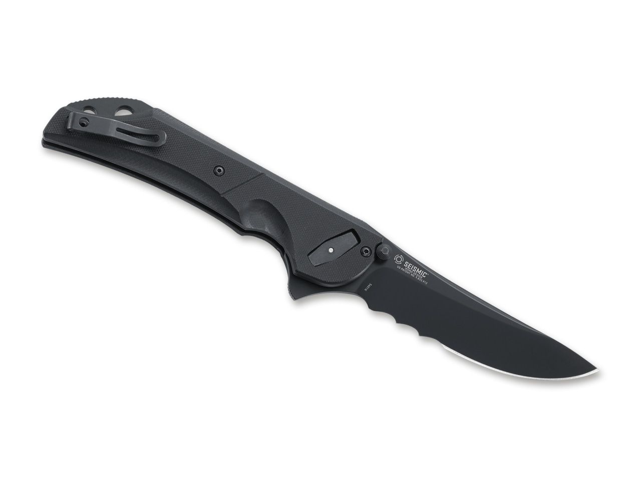 Seismic Black Serrated