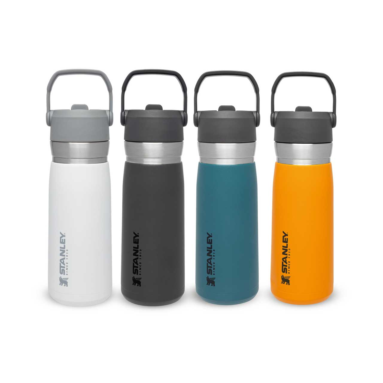 IceFlow Flip Straw Water Bottle 0.65l