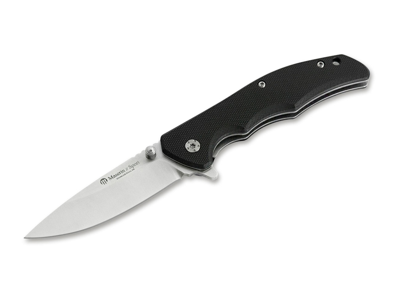 Sport Knife Droppoint G10 Black