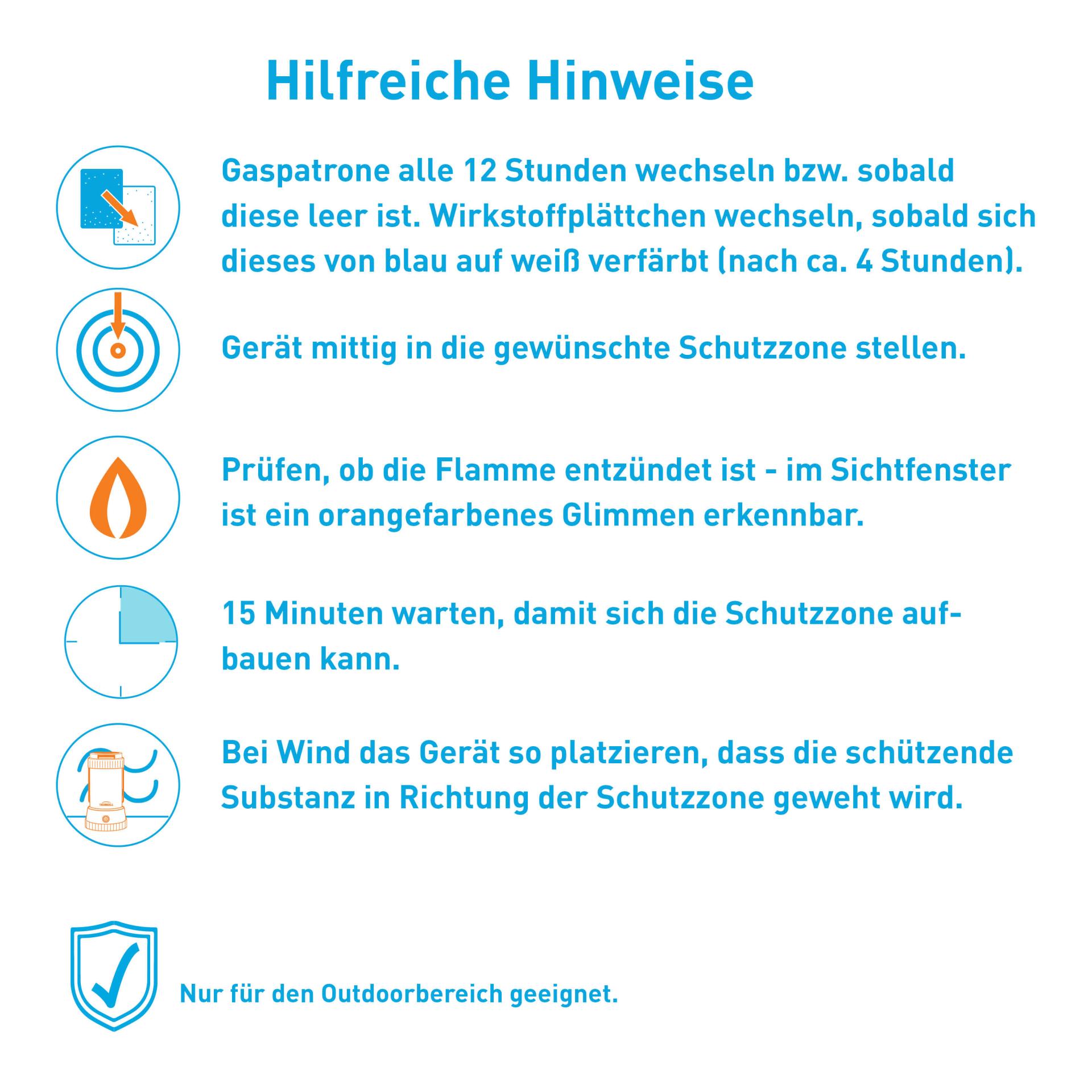 MR-CLE Mückenabwehr Laterne
