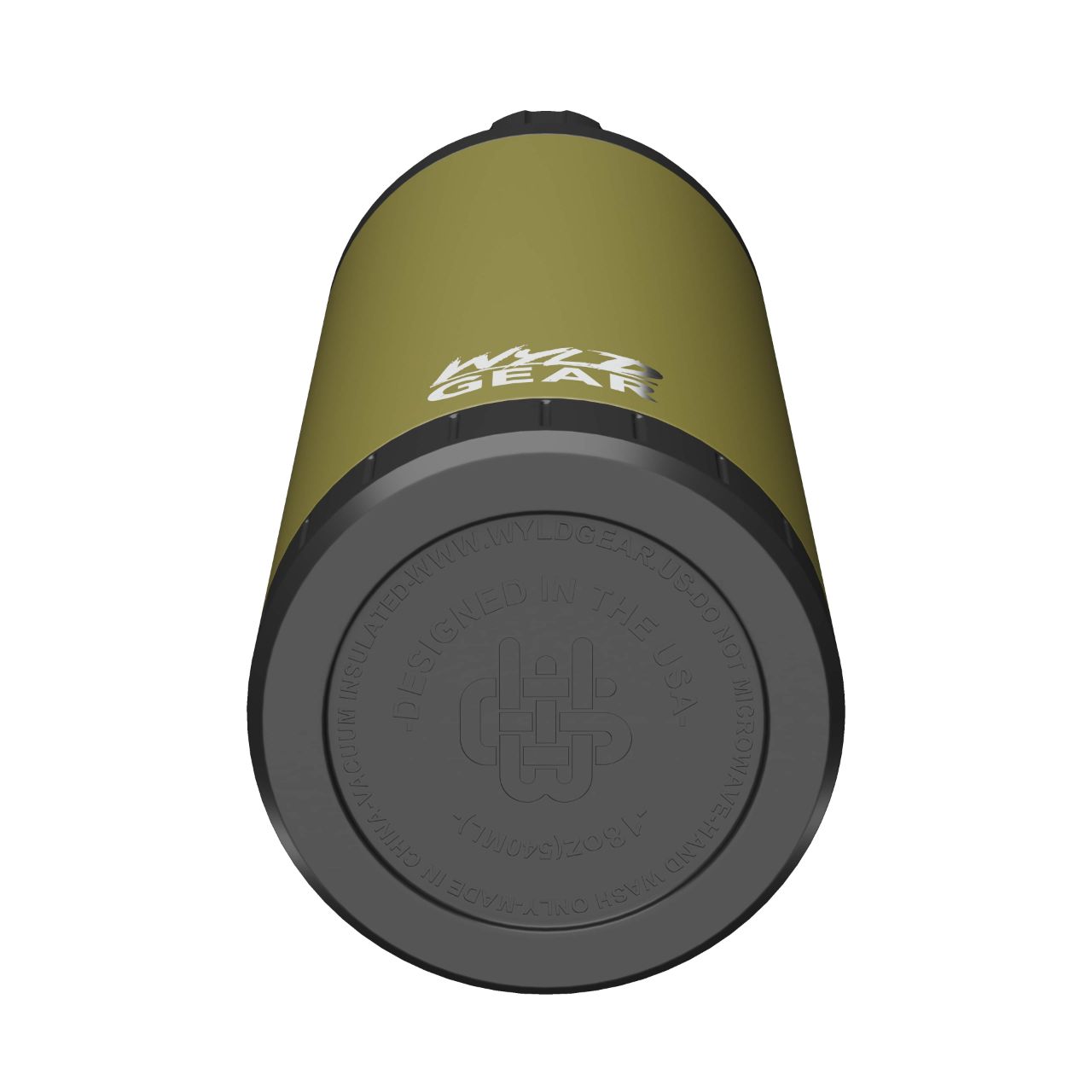 MAG FLASK 18 OZ (532 ml), od green