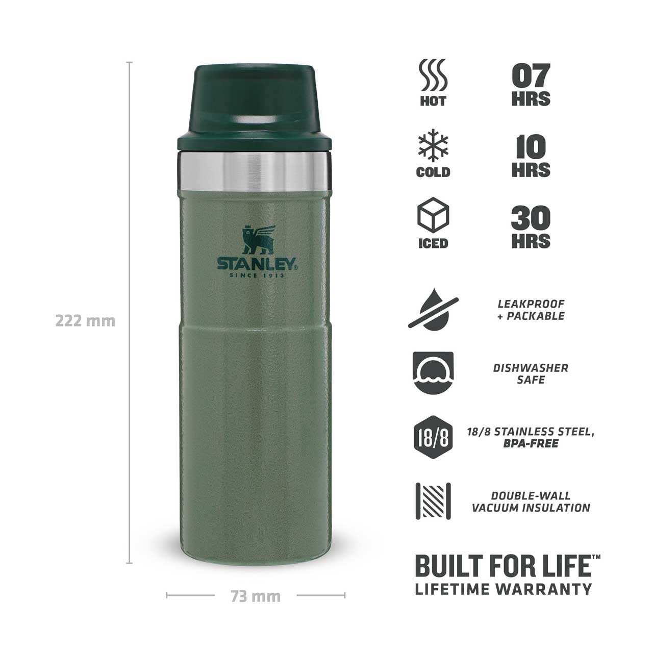 CLASSIC TRIGGER-ACTION TRAVEL MUG 0,473 l