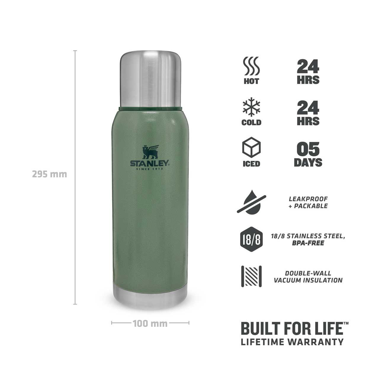 ADVENTURE VAKUUM-FLASCHE 1,0 l