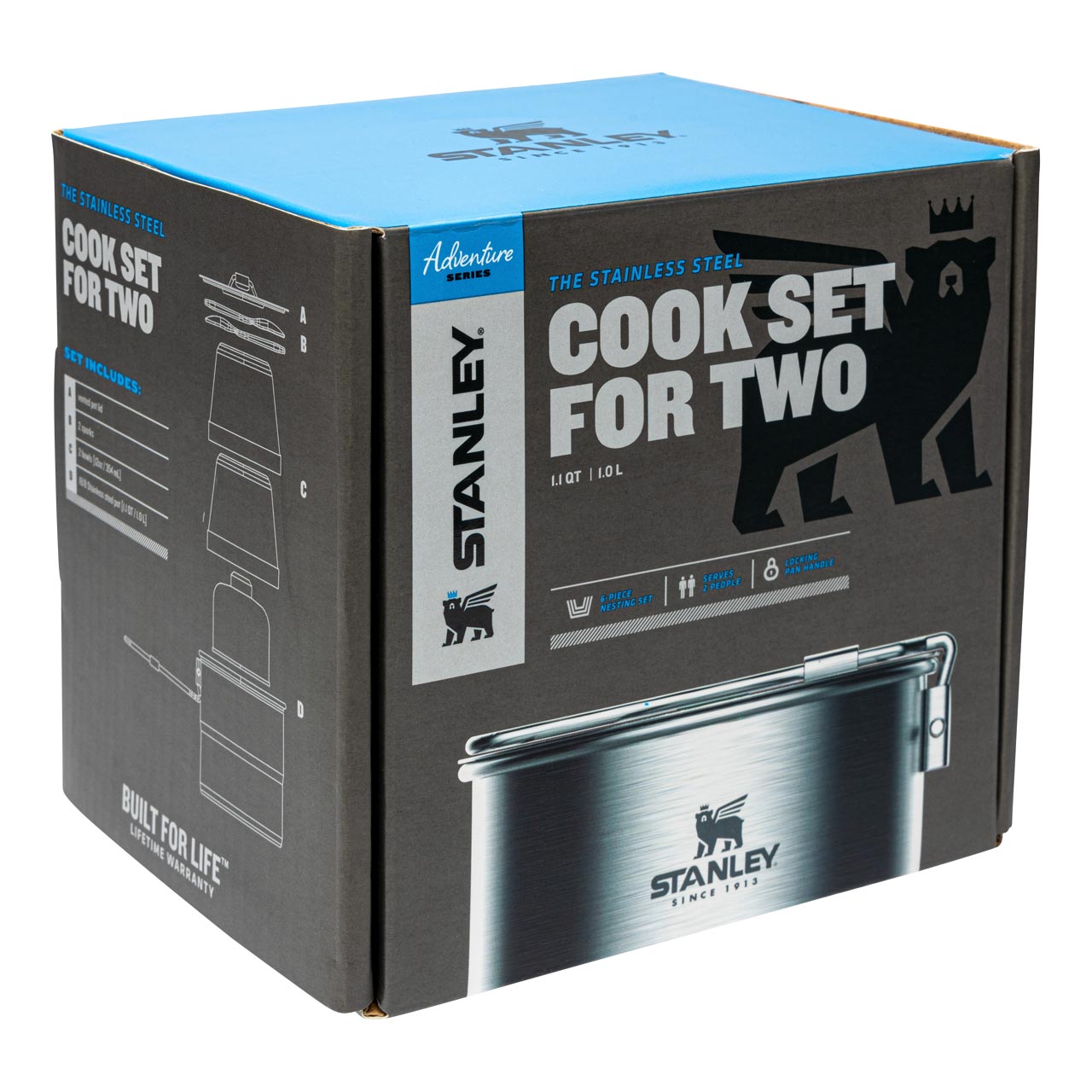 COOK SET FOR TWO 1.0L