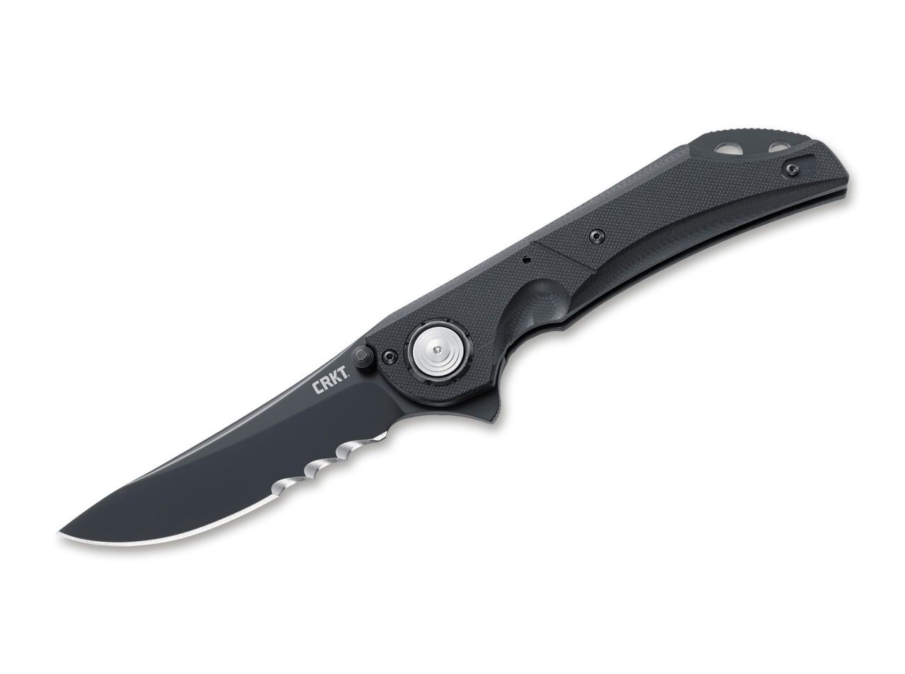 Seismic Black Serrated