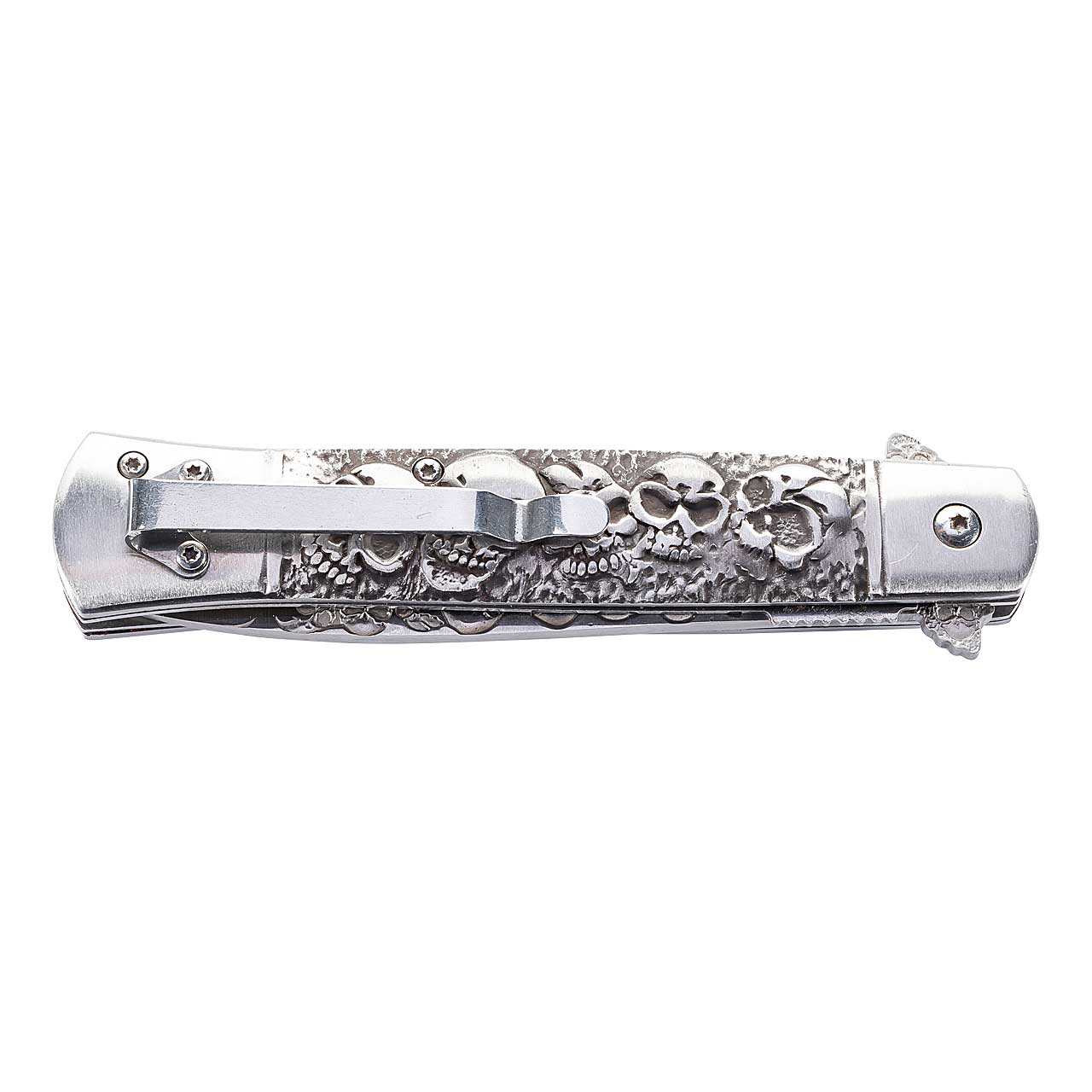 Einhandmesser Totenkopf