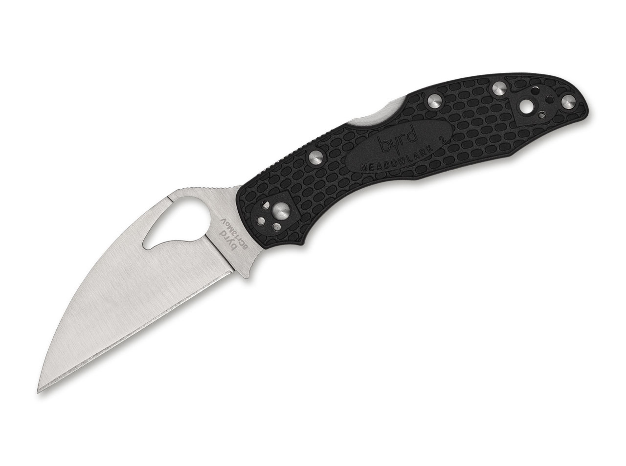 Meadowlark 2 Lightweight Wharncliffe Black PlainEdge