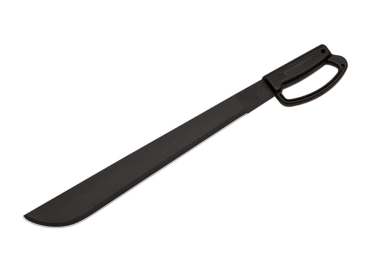 18 Black D-Handle Machete