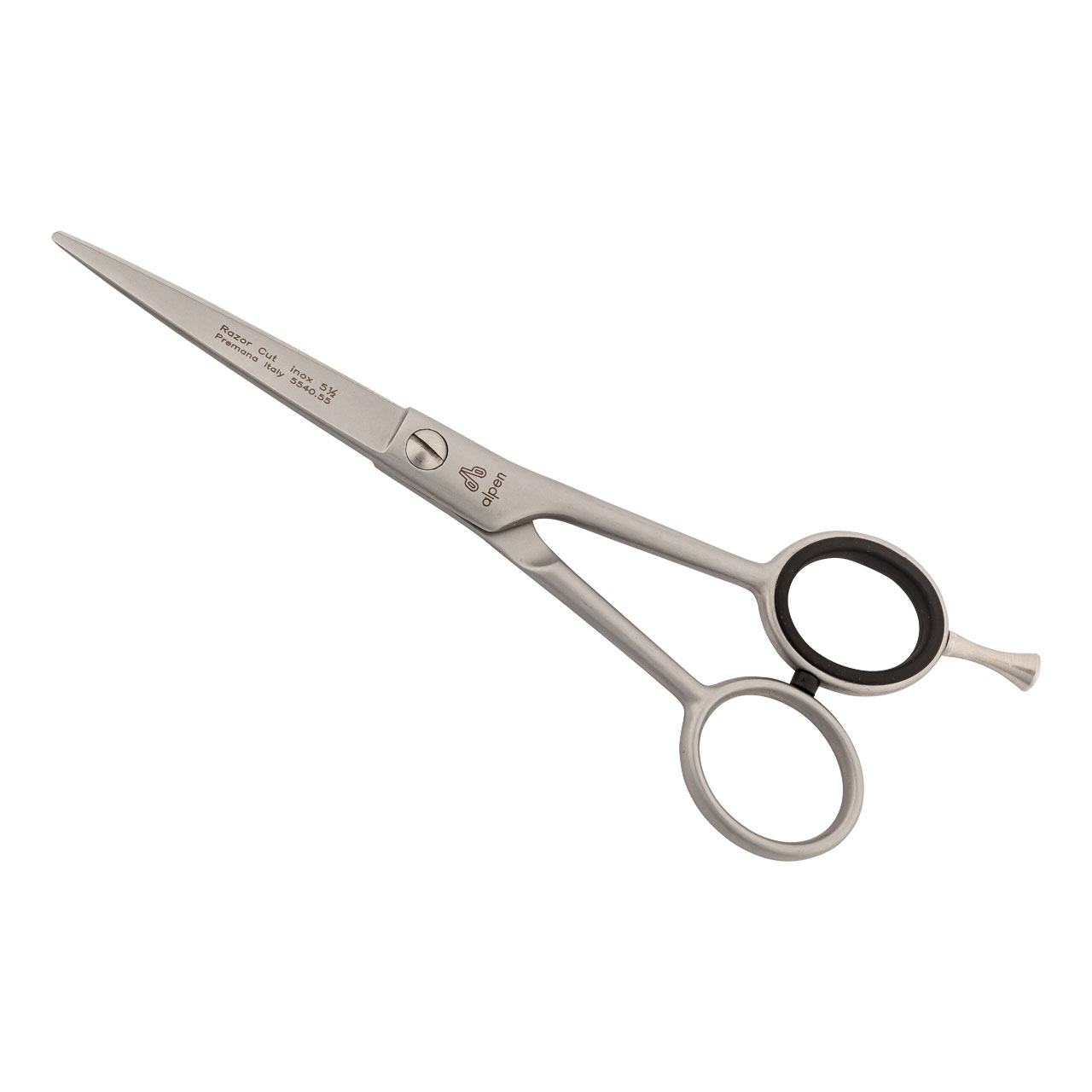 Haarschere, Konturenschere, rostfrei, mattiert, 14.0 cm Haarschere, Konturenschere, rostfrei, mattiert, 14.0 cm