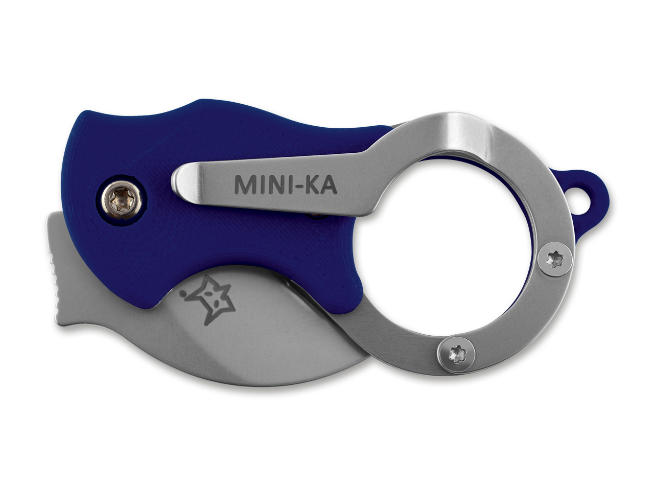 Mini-Ka Blue Sandblasted