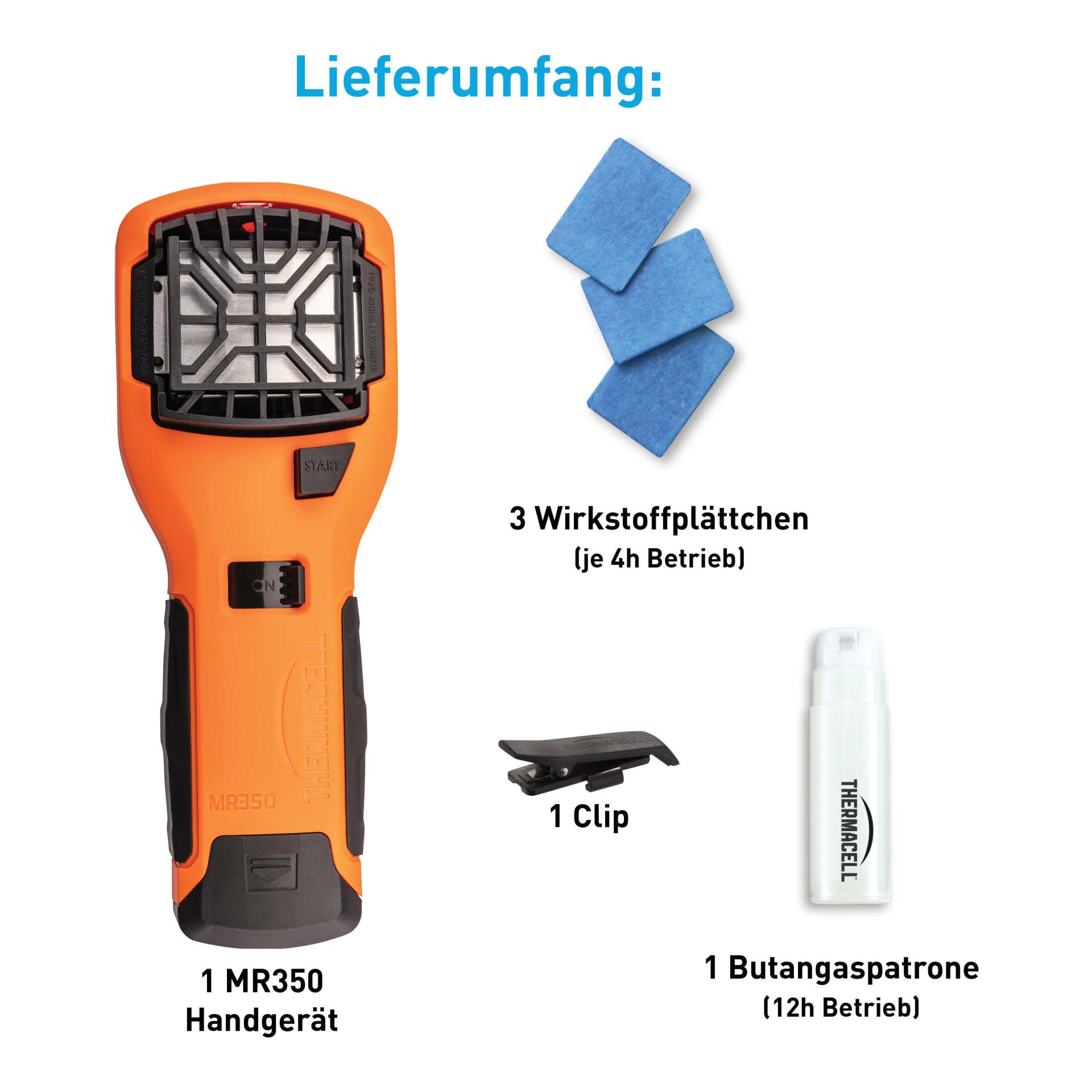 MR-350 Mückenabwehr Handgerät - orange