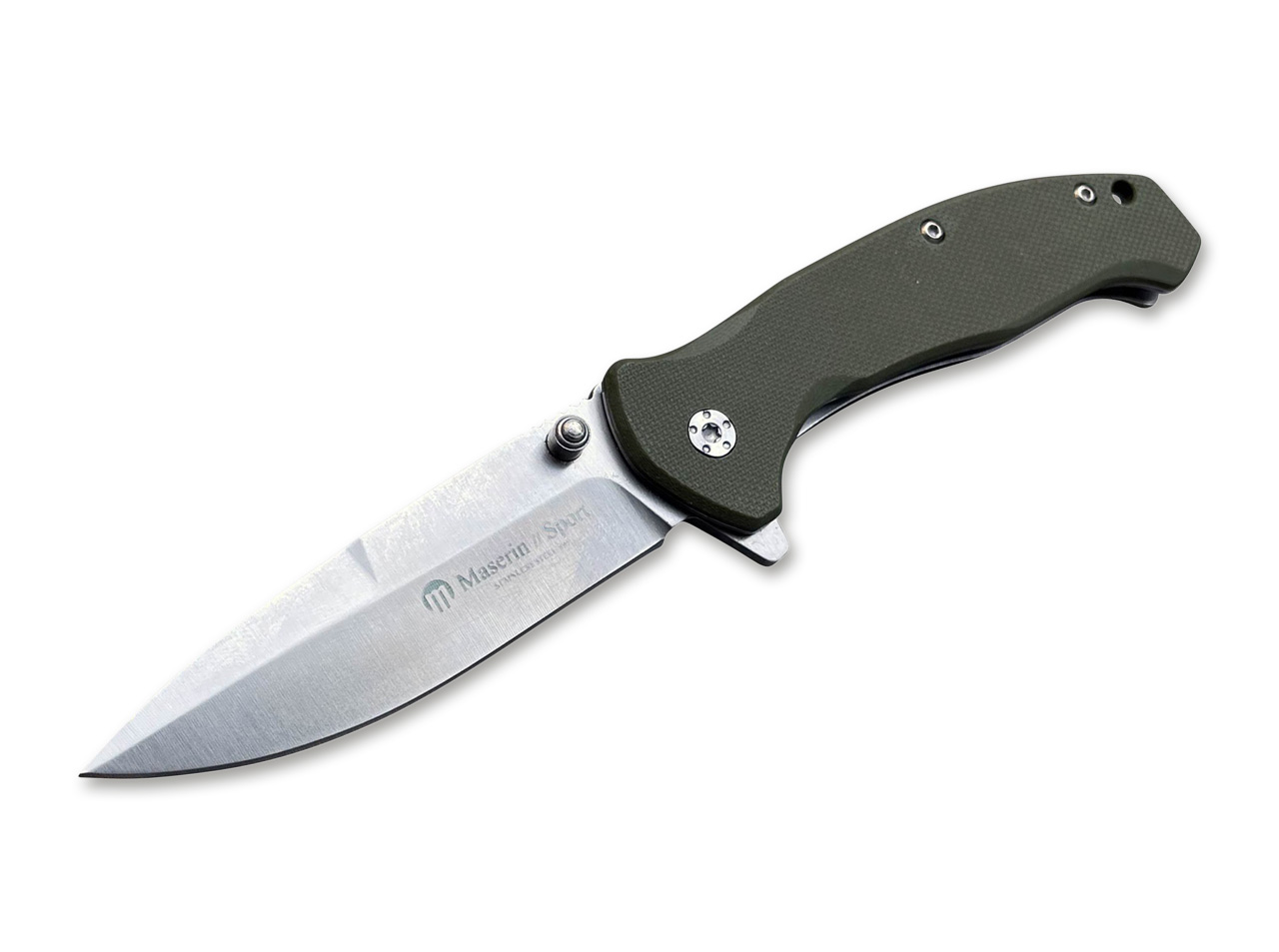 Sport Knife Spearpoint G10 Green