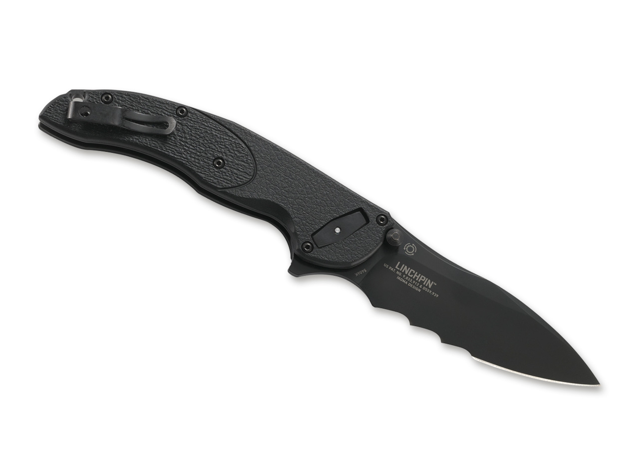 Linchpin Black Serrated