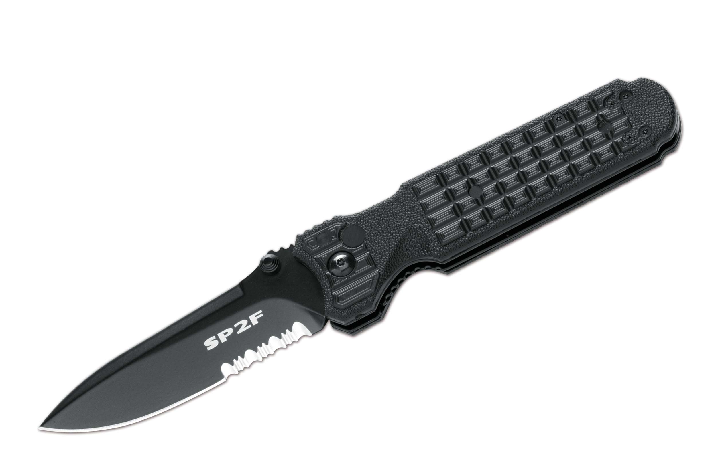 Predator II Black Serrated