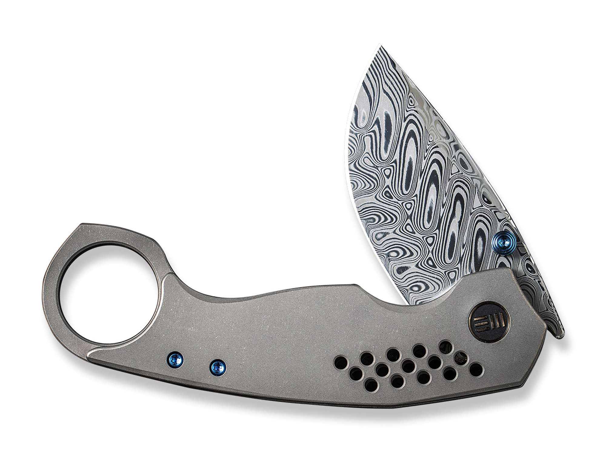 Envisage Titanium Grey Damascus